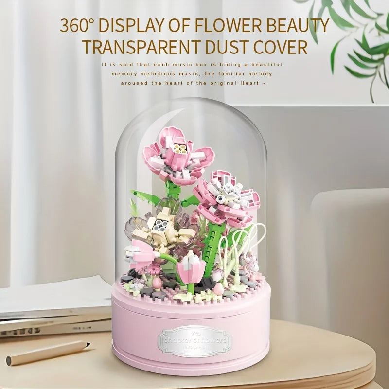 Flowers Music Box